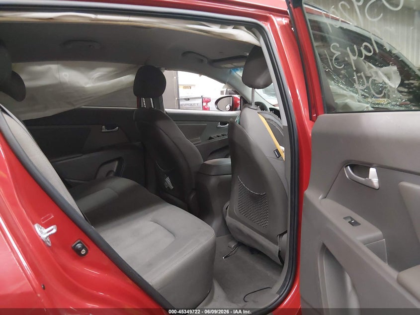 2013 Kia Sportage VIN KNDPB3A27D7404470 IAAI salvage auction — RIGHT FRONT, Salvage Title, sold $725 on 2026-07-14 (photo 8)