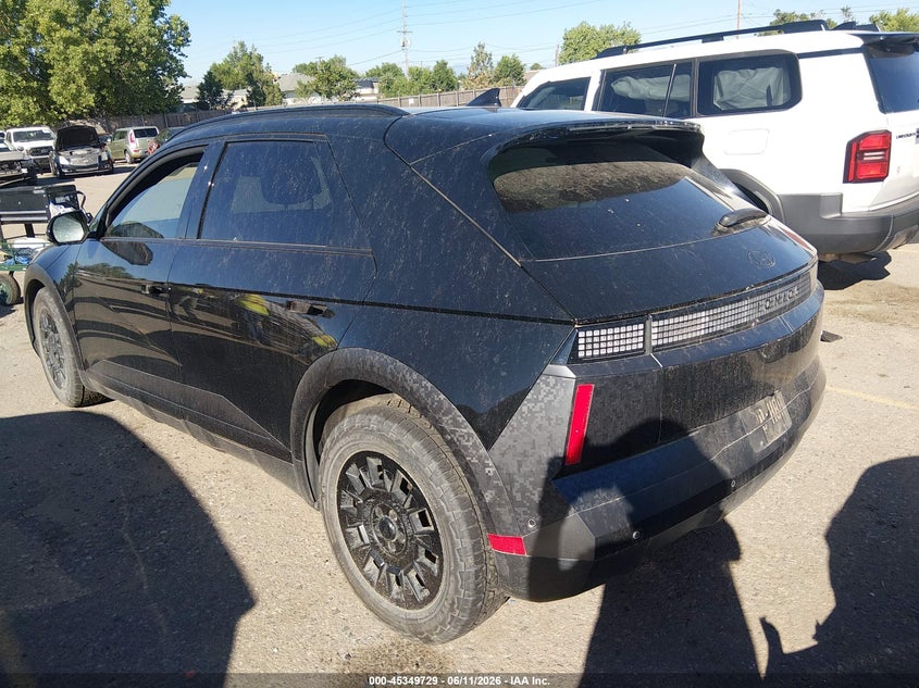 2025 Hyundai Ioniq 5 VIN 7YAKPDDC9SY037691 IAAI salvage auction — RIGHT FRONT, Salvage (Colorado), sold $18,900 on 2026-08-21 (photo 3)