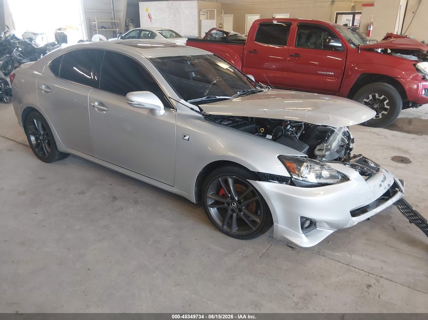 2013 Lexus Is VIN JTHBF5C25D5193478 IAAI salvage auction — FRONT END, Salvage (Tennessee), sold $1,025 on 2026-07-20 (photo 1)