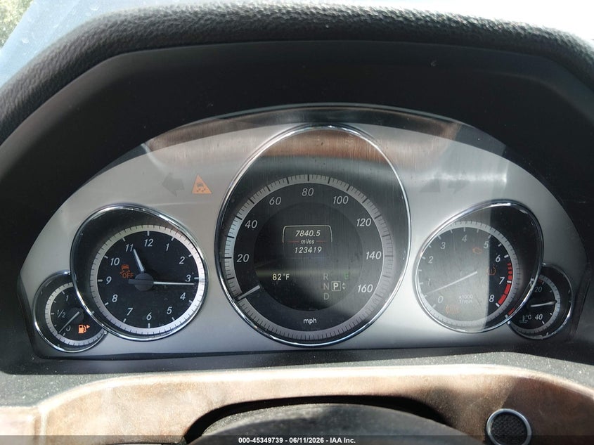 2013 Mercedes-benz VIN WDDHF8JB5DA708329 IAAI salvage auction — FRONT END, Clear (Indiana), sold $925 on 2026-07-15 (photo 7)