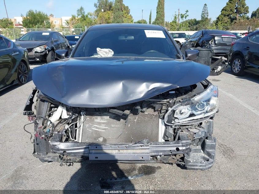 2017 Honda Accord VIN 1HGCR2F11HA249574 IAAI salvage auction — FRONT END, Salvage (California), sold $3,925 on 2026-07-09 (photo 6)