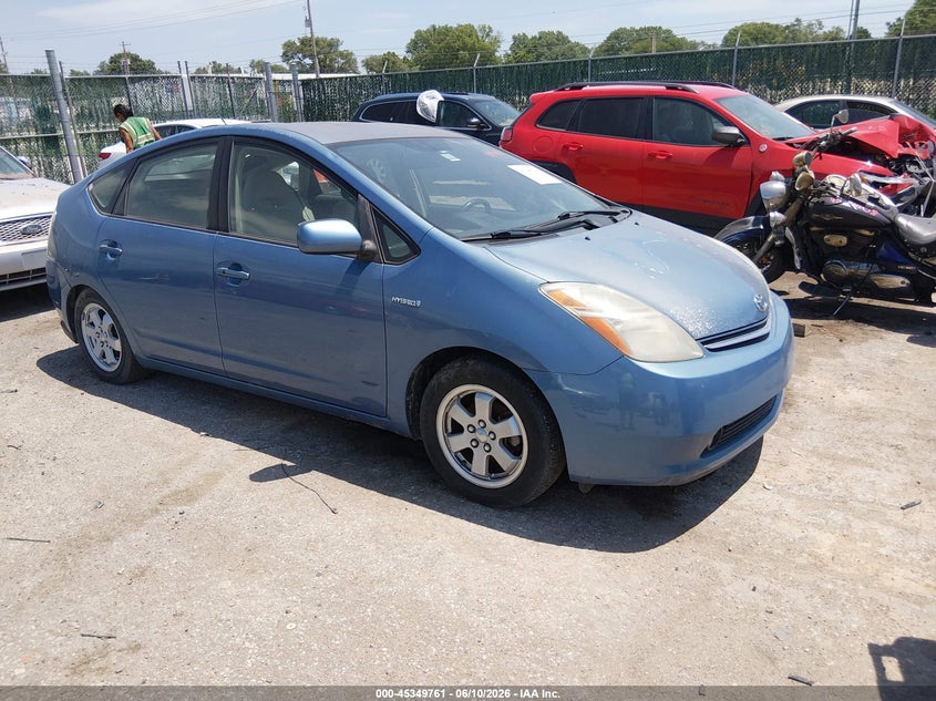2006 Toyota Prius VIN JTDKB20UX63153610 IAAI salvage auction — NORMAL WEAR, Clear (Kansas), sold $575 on 2026-07-17 (photo 1)