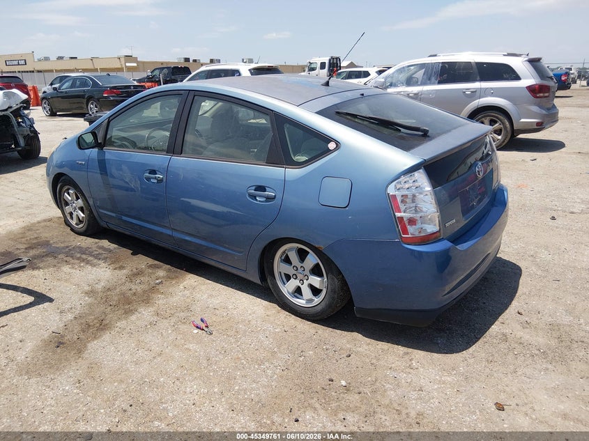 2006 Toyota Prius VIN JTDKB20UX63153610 IAAI salvage auction — NORMAL WEAR, Clear (Kansas), sold $575 on 2026-07-17 (photo 3)