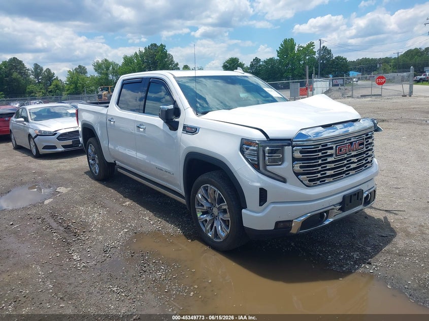 2025 Gmc SIERRA VIN 3GTUUGEL2SG111259 IAAI salvage auction — LEFT FRONT, Salvage (Virginia), sold $23,750 on 2026-07-20 (photo 1)