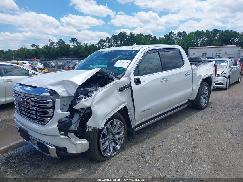 2025 Gmc SIERRA VIN 3GTUUGEL2SG111259 IAAI salvage auction — LEFT FRONT, Salvage (Virginia), sold $23,750 on 2026-07-20 (photo 2)