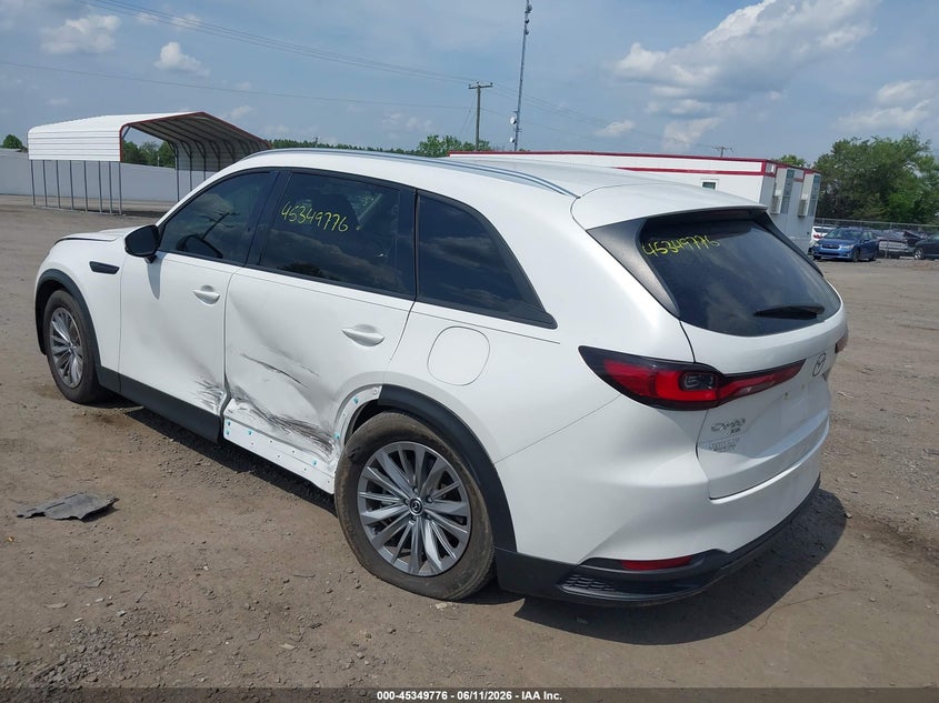 2024 Mazda Cx-90 VIN JM3KKCHD5R1111024 IAAI salvage auction — LEFT REAR, Salvage (Virginia), sold $7,800 on 2026-07-21 (photo 3)