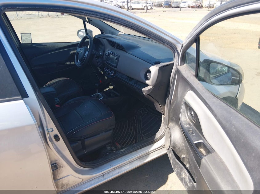 2017 Toyota Yaris VIN VNKKTUD36HA080655 IAAI salvage auction — NORMAL WEAR, Clear - Dealer Only (California), sold $1,850 on 2026-07-22 (photo 5)
