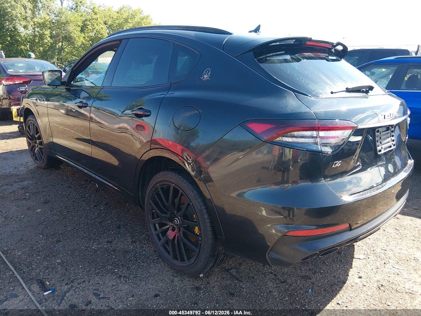 2021 Maserati Levante VIN ZN661XUS8MX372046 IAAI salvage auction — FRONT END, Salvage (Indiana), sold $13,400 on 2026-07-29 (photo 3)