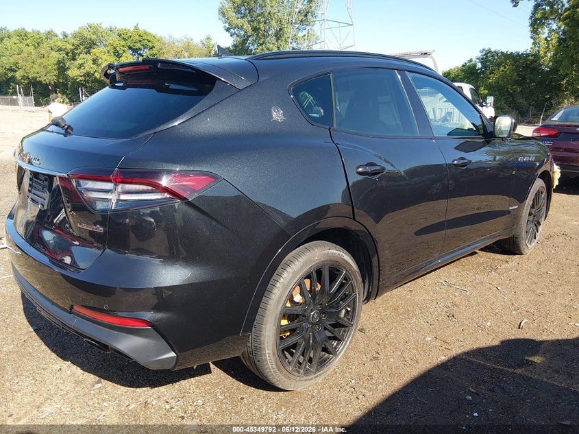 2021 Maserati Levante VIN ZN661XUS8MX372046 IAAI salvage auction — FRONT END, Salvage (Indiana), sold $13,400 on 2026-07-29 (photo 4)