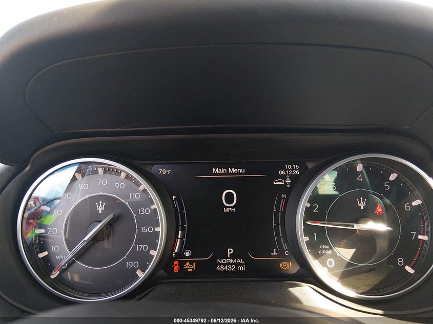 2021 Maserati Levante VIN ZN661XUS8MX372046 IAAI salvage auction — FRONT END, Salvage (Indiana), sold $13,400 on 2026-07-29 (photo 7)