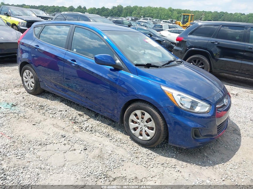 2016 Hyundai Accent VIN KMHCT5AE7GU255352 IAAI salvage auction — SIDE, Salvage (Georgia), sold $1,050 on 2026-07-09 (photo 1)