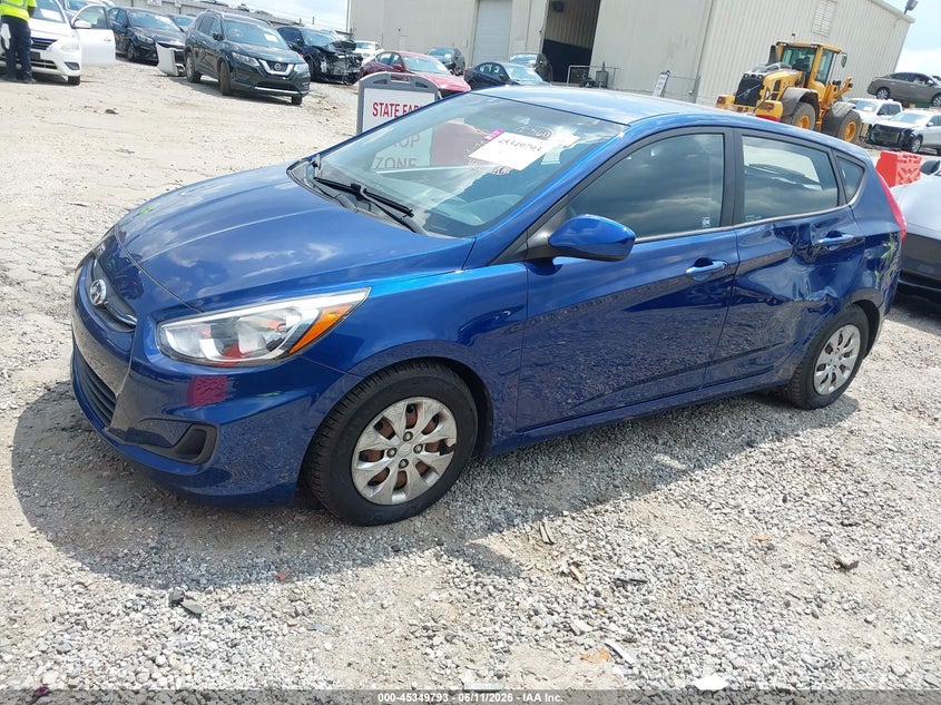 2016 Hyundai Accent VIN KMHCT5AE7GU255352 IAAI salvage auction — SIDE, Salvage (Georgia), sold $1,050 on 2026-07-09 (photo 2)