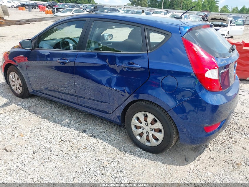 2016 Hyundai Accent VIN KMHCT5AE7GU255352 IAAI salvage auction — SIDE, Salvage (Georgia), sold $1,050 on 2026-07-09 (photo 3)