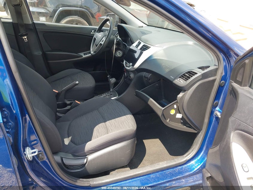 2016 Hyundai Accent VIN KMHCT5AE7GU255352 IAAI salvage auction — SIDE, Salvage (Georgia), sold $1,050 on 2026-07-09 (photo 5)