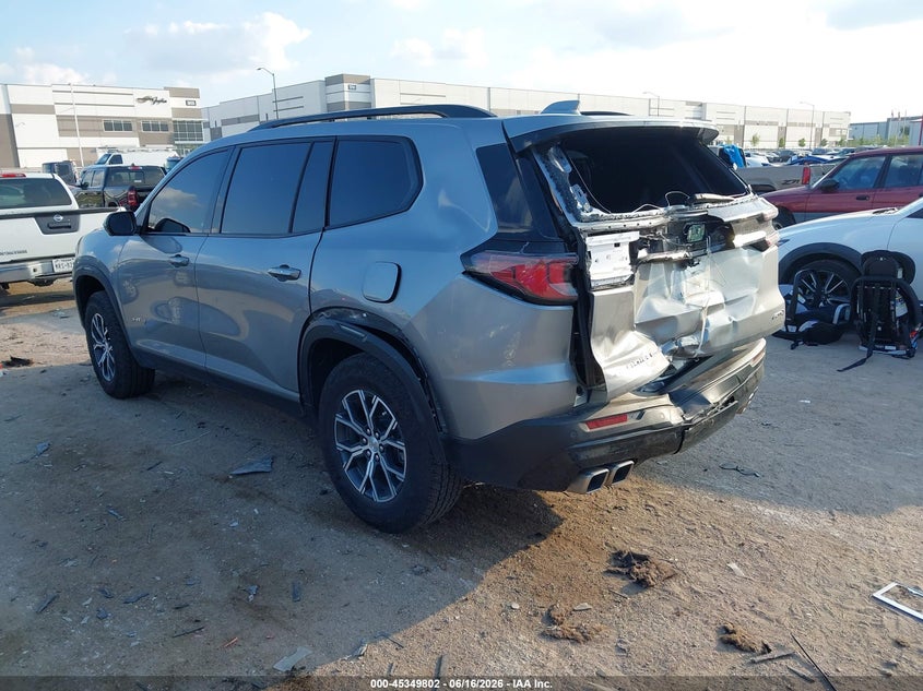 2025 Gmc Acadia VIN 1GKENPRS3SJ144194 IAAI salvage auction — REAR END, Original (Texas), sold $18,000 on 2026-08-19 (photo 3)