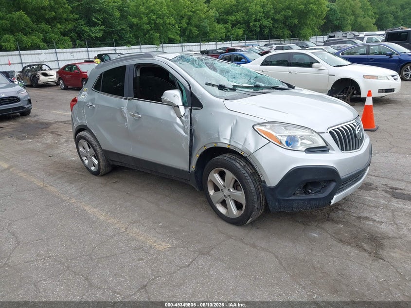 2015 Buick Encore VIN KL4CJFSB5FB173340 IAAI salvage auction — LEFT & RIGHT, Clear (Michigan), sold $525 on 2026-07-20 (photo 1)