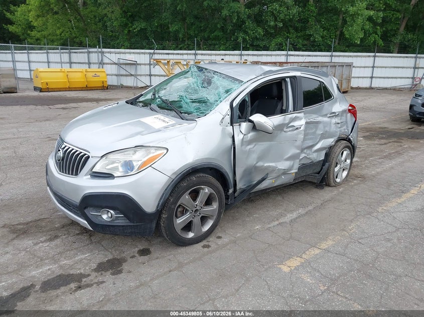 2015 Buick Encore VIN KL4CJFSB5FB173340 IAAI salvage auction — LEFT & RIGHT, Clear (Michigan), sold $525 on 2026-07-20 (photo 2)