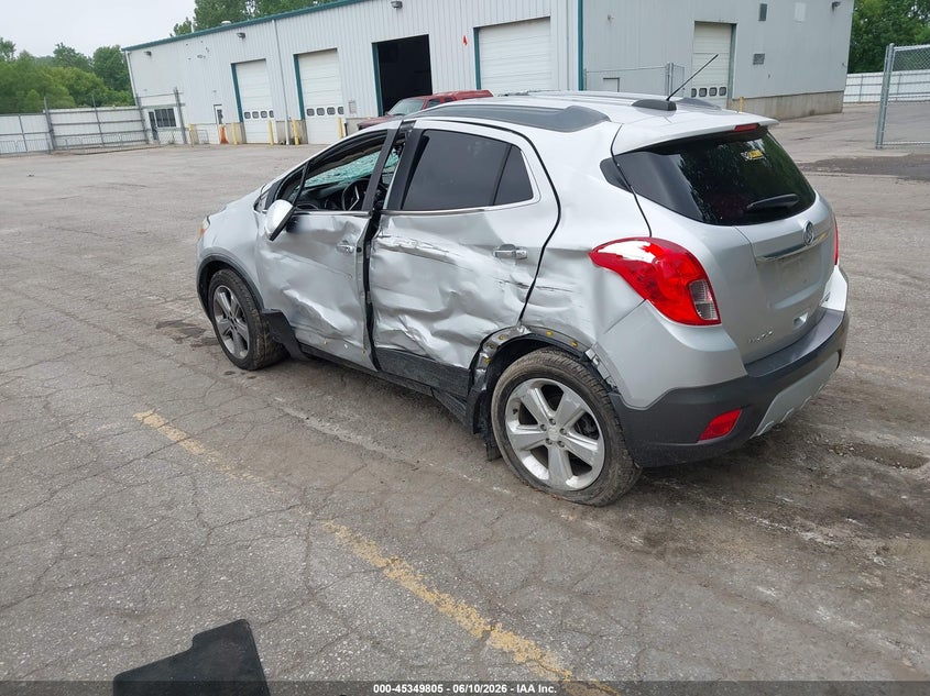 2015 Buick Encore VIN KL4CJFSB5FB173340 IAAI salvage auction — LEFT & RIGHT, Clear (Michigan), sold $525 on 2026-07-20 (photo 3)