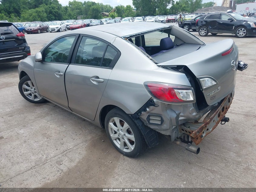 2010 Mazda 3 VIN JM1BL1SFXA1214481 IAAI salvage auction — REAR END, Salvage (Kansas), sold $475 on 2026-07-15 (photo 3)