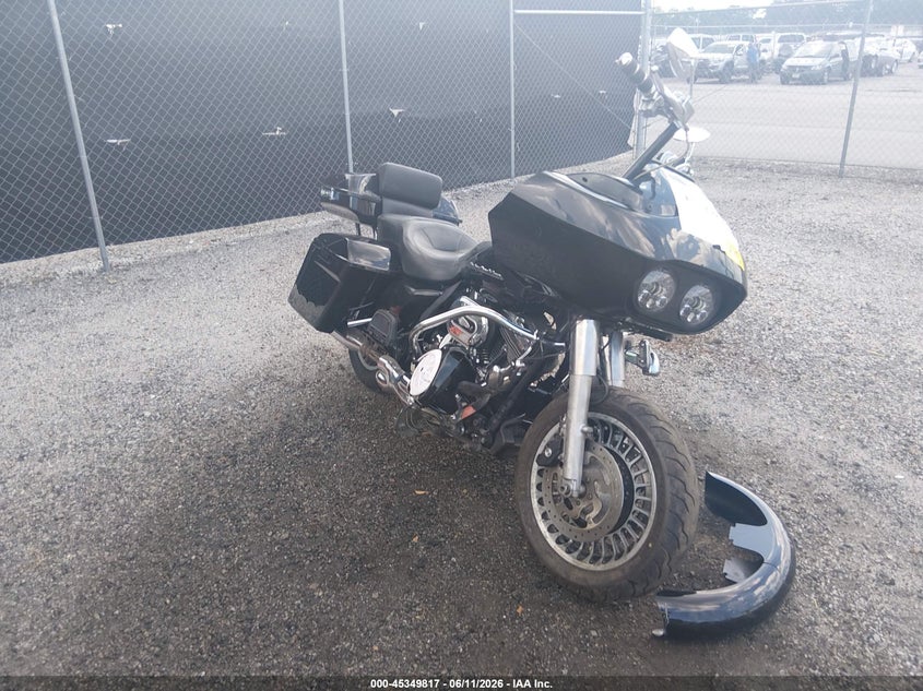 2013 Harley-davidson Road glide VIN 1HD1KGM12DB651116 IAAI salvage auction — RIGHT SIDE, Salvage Title, sold $2,000 on 2026-09-11 (photo 1)