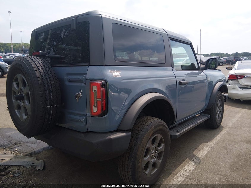 2024 Ford Bronco VIN 1FMDE7AHXRLA85162 IAAI salvage auction — FRONT END, Salvage Title, sold $11,000 on 2026-09-14 (photo 4)