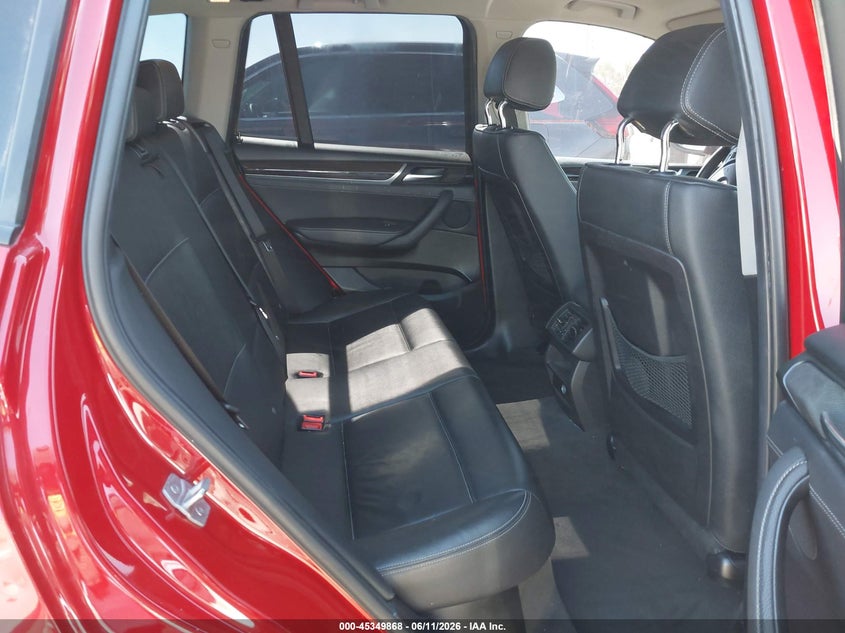 2017 BMW X3 VIN 5UXWZ7C56H0U45689 IAAI salvage auction — LEFT REAR, Salvage (California), sold $2,450 on 2026-07-15 (photo 8)