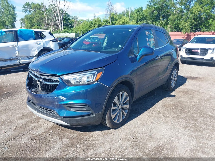 2020 Buick Encore VIN KL4CJASB3LB048934 IAAI salvage auction — FRONT END, Clear (Michigan), sold $3,200 on 2026-07-16 (photo 2)