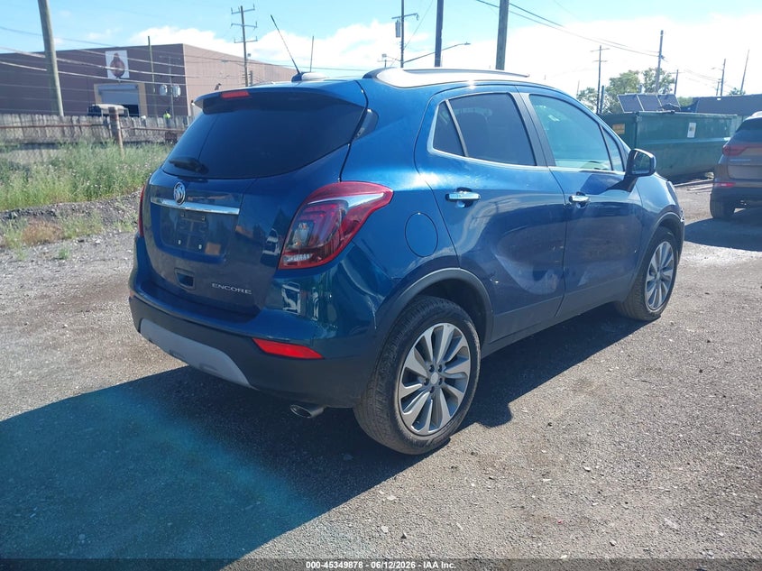 2020 Buick Encore VIN KL4CJASB3LB048934 IAAI salvage auction — FRONT END, Clear (Michigan), sold $3,200 on 2026-07-16 (photo 4)
