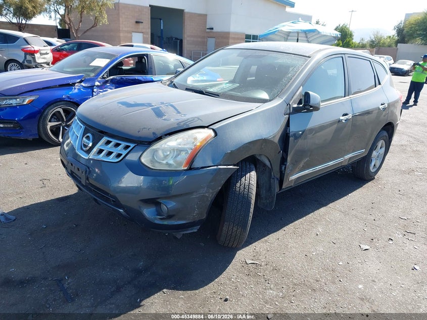 2013 Nissan Rogue VIN JN8AS5MT7DW500566 IAAI salvage auction — LEFT & RIGHT, Salvage Title, sold $575 on 2026-07-10 (photo 2)