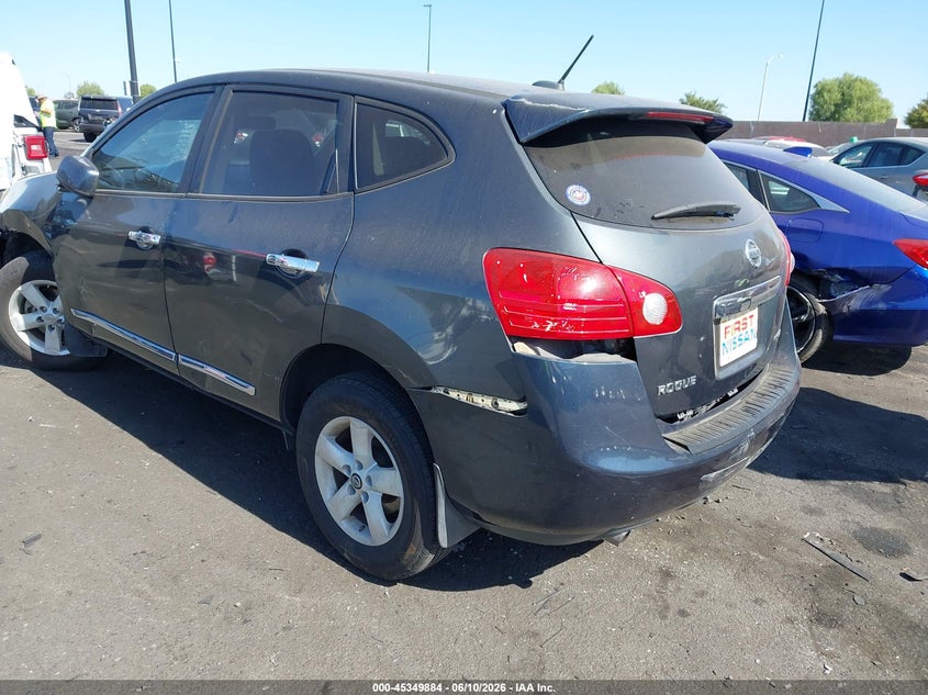 2013 Nissan Rogue VIN JN8AS5MT7DW500566 IAAI salvage auction — LEFT & RIGHT, Salvage Title, sold $575 on 2026-07-10 (photo 3)