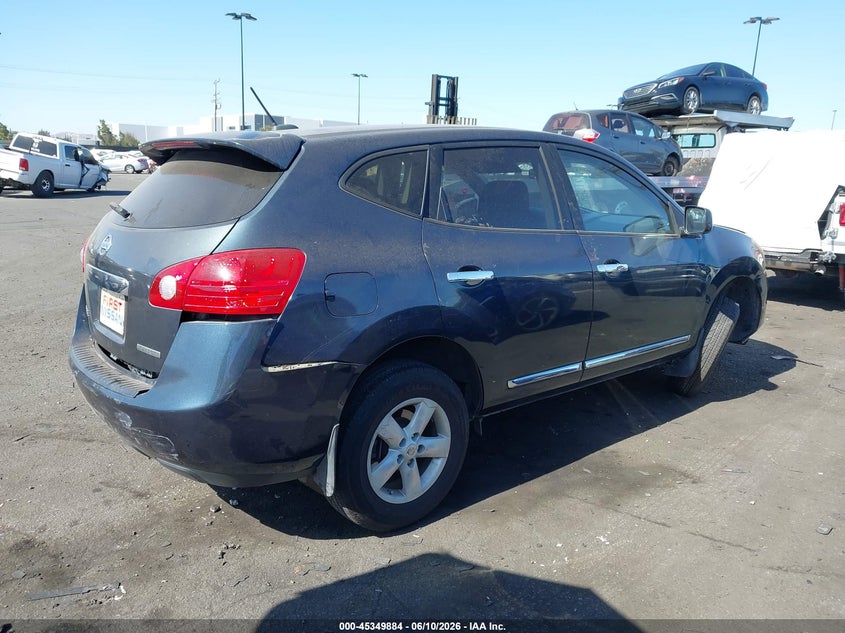 2013 Nissan Rogue VIN JN8AS5MT7DW500566 IAAI salvage auction — LEFT & RIGHT, Salvage Title, sold $575 on 2026-07-10 (photo 4)