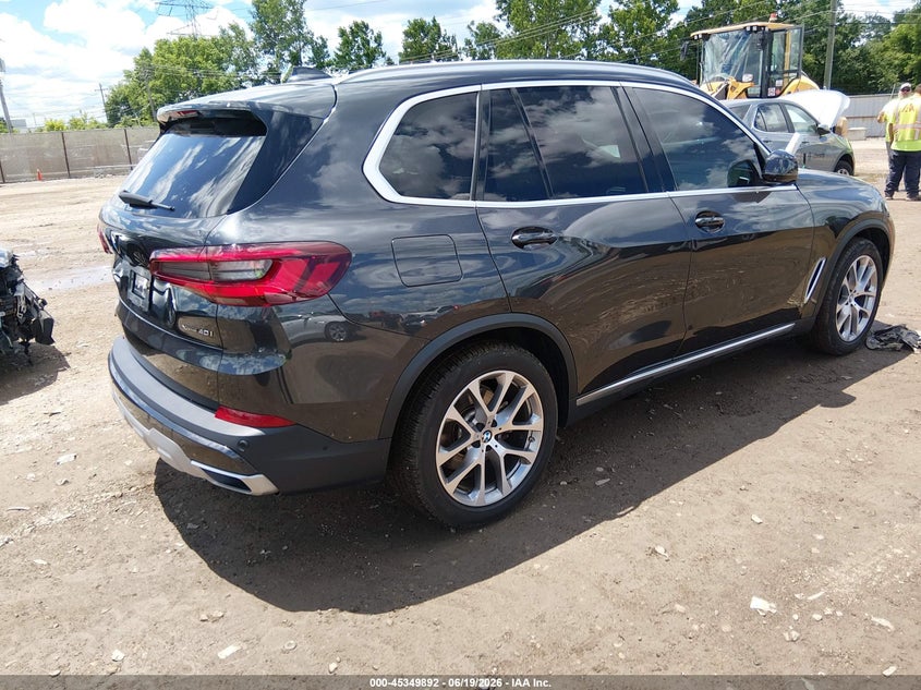 2022 BMW X5 VIN 5UXCR6C00N9N24316 IAAI salvage auction — UNKNOWN, Salvage (Ohio), sold $25,250 on 2026-07-30 (photo 4)