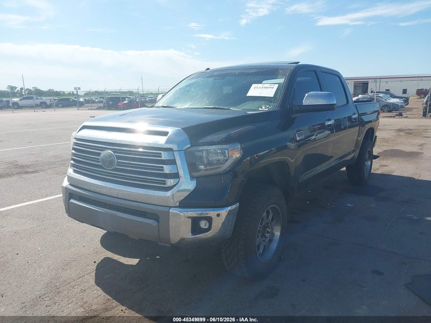 2018 Toyota Tundra VIN 5TFAW5F17JX715172 IAAI salvage auction — REAR END, Regular (South Dakota), sold $7,300 on 2026-07-31 (photo 2)
