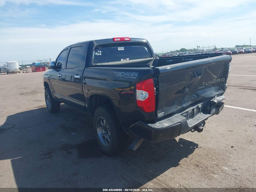 2018 Toyota Tundra VIN 5TFAW5F17JX715172 IAAI salvage auction — REAR END, Regular (South Dakota), sold $8,200 on 2026-07-31 (photo 3)