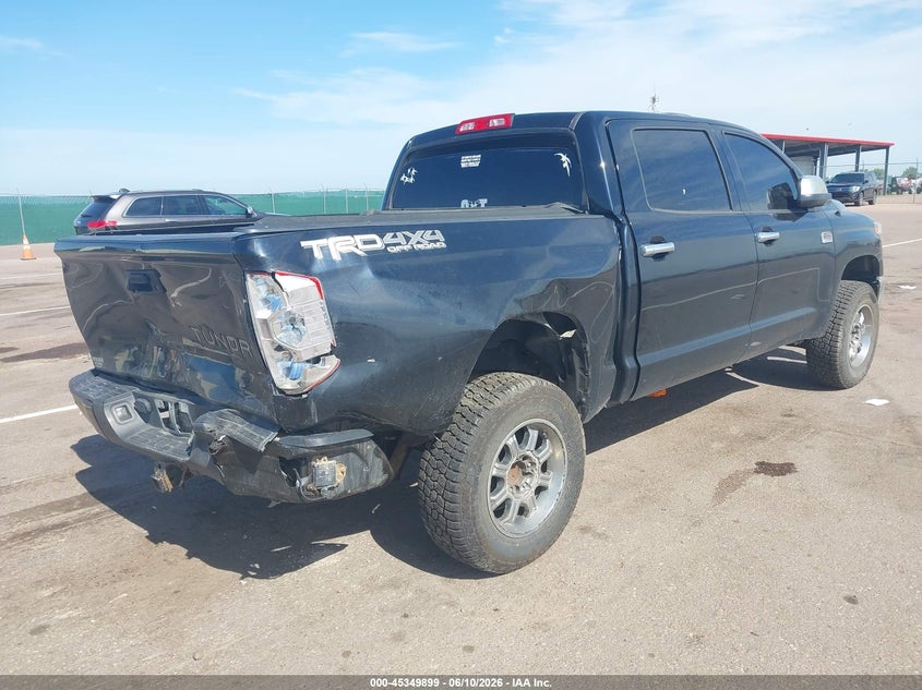 2018 Toyota Tundra VIN 5TFAW5F17JX715172 IAAI salvage auction — REAR END, Regular (South Dakota), sold $7,300 on 2026-07-31 (photo 4)
