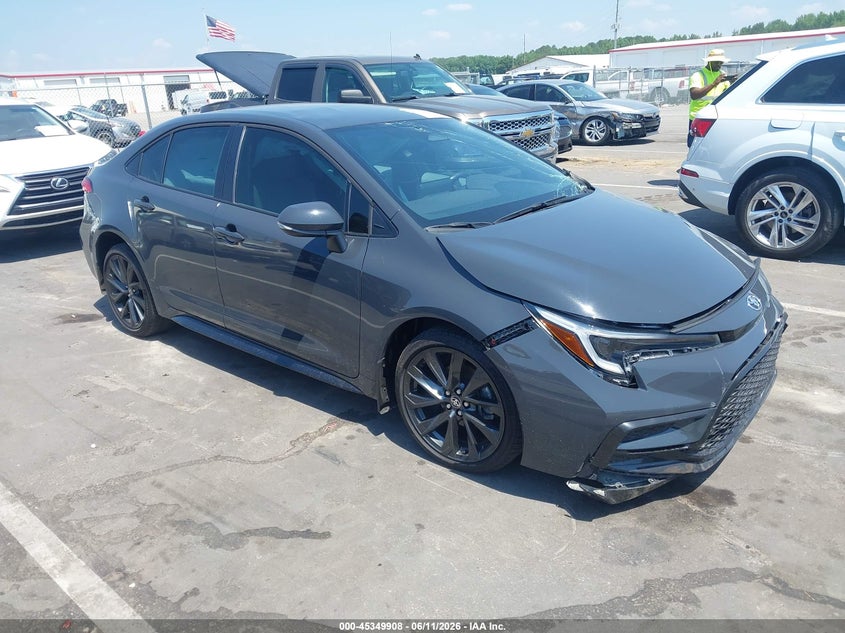 2025 Toyota Corolla VIN 5YFS4MCE6SP232171 IAAI salvage auction — LEFT FRONT, Salvage Title, sold $5,100 on 2026-08-01 (photo 1)