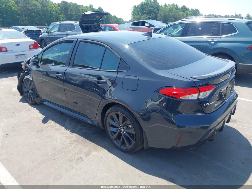 2025 Toyota Corolla VIN 5YFS4MCE6SP232171 IAAI salvage auction — LEFT FRONT, Salvage Title, sold $5,100 on 2026-08-01 (photo 3)