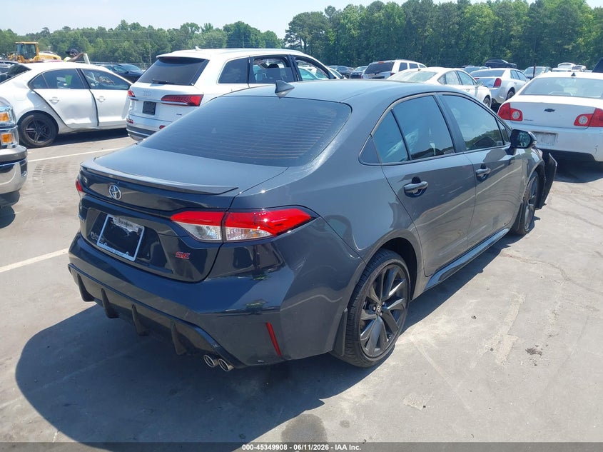2025 Toyota Corolla VIN 5YFS4MCE6SP232171 IAAI salvage auction — LEFT FRONT, Salvage Title, sold $5,100 on 2026-08-01 (photo 4)
