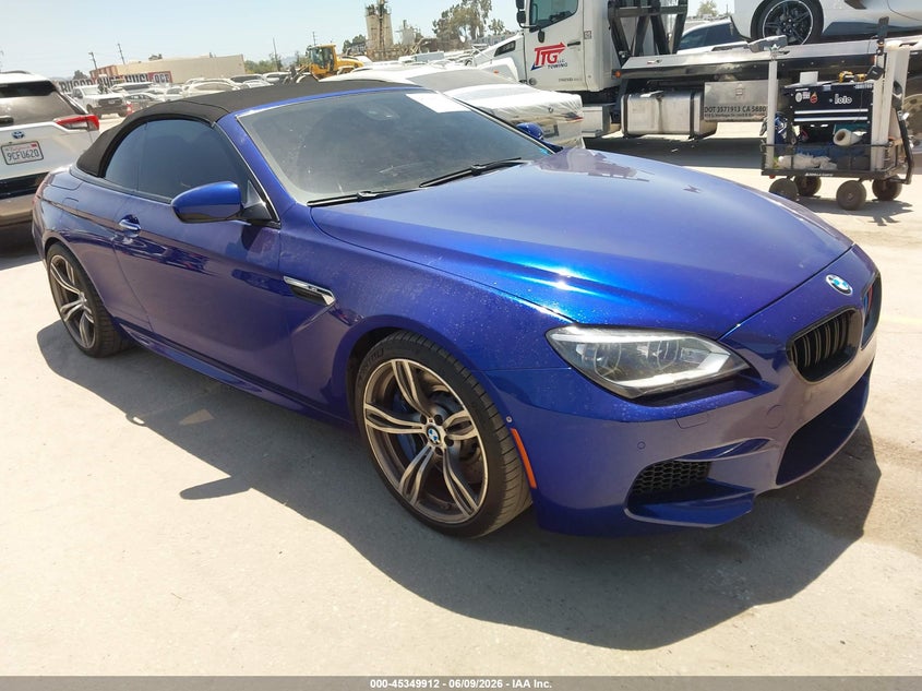 2012 BMW M6 VIN WBSLZ9C59CC985506 — IAAI salvage auction photo