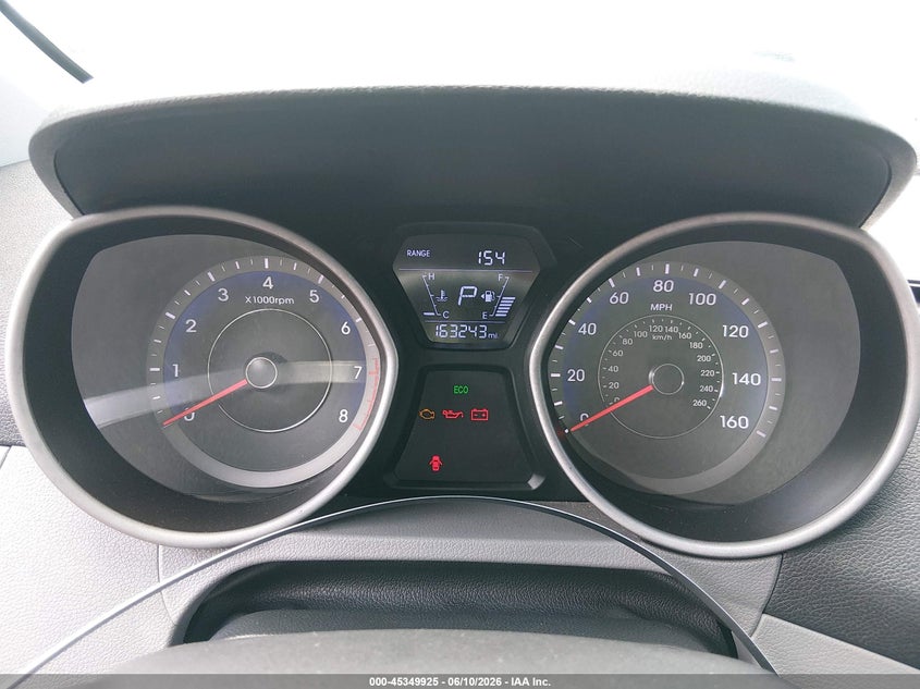 2014 Hyundai Elantra VIN KMHDH4AE9EU203508 IAAI salvage auction — NORMAL WEAR, Clear (New York), sold $950 on 2026-07-15 (photo 7)