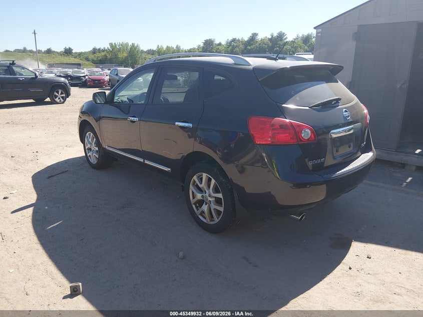 2011 Nissan Rogue VIN JN8AS5MVXBW307889 IAAI salvage auction — NORMAL WEAR, Rental Rides - Enterprise (New Hampshire), sold $700 on 2026-07-08 (photo 3)