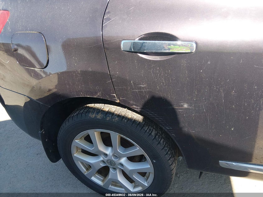 2011 Nissan Rogue VIN JN8AS5MVXBW307889 IAAI salvage auction — NORMAL WEAR, Rental Rides - Enterprise (New Hampshire), sold $700 on 2026-07-08 (photo 5)