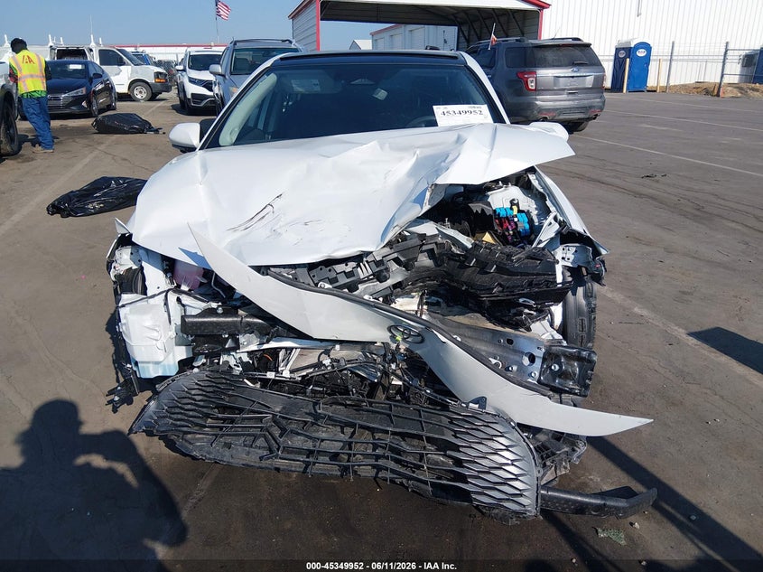 2025 Toyota Camry VIN 4T1DAACK1SU626309 IAAI salvage auction — FRONT END, Salvage Title, sold $11,300 on 2026-07-30 (photo 6)