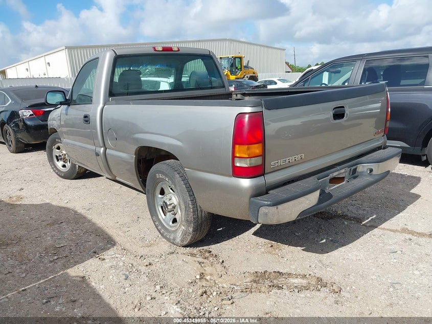 2003 Gmc Sierra 1500 VIN 1GTEC14X63Z168834 IAAI salvage auction — FRONT END, Salvage (Oklahoma), sold $1,150 on 2026-07-09 (photo 3)