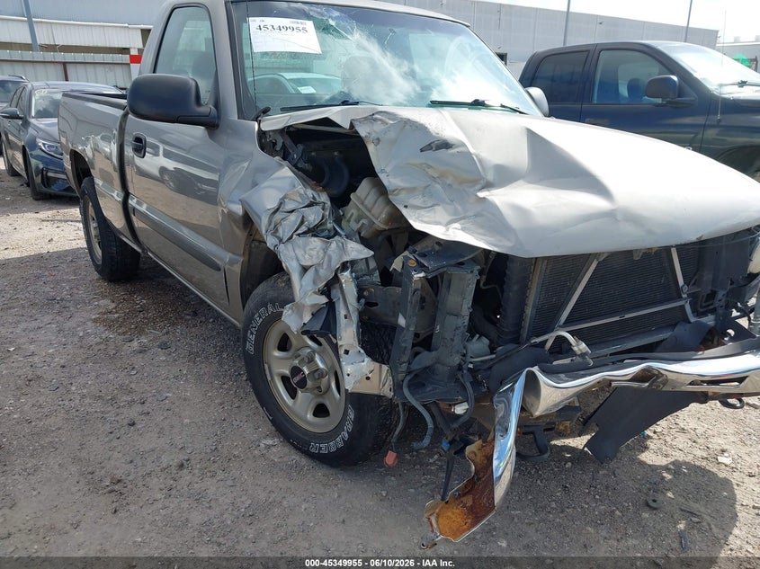 2003 Gmc Sierra 1500 VIN 1GTEC14X63Z168834 IAAI salvage auction — FRONT END, Salvage (Oklahoma), sold $1,150 on 2026-07-09 (photo 6)