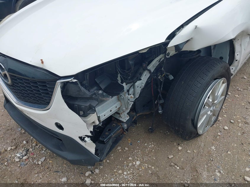 2013 Mazda Cx-5 VIN JM3KE2BE8D0134718 IAAI salvage auction — LEFT FRONT, Salvage (Illinois), sold $1,000 on 2026-07-21 (photo 6)