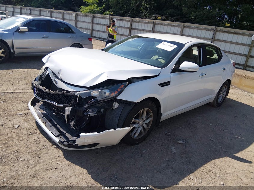 2012 Kia Optima VIN 5XXGM4A74CG047816 IAAI salvage auction — FRONT END, Salvage (Tennessee), sold $325 on 2026-07-15 (photo 2)