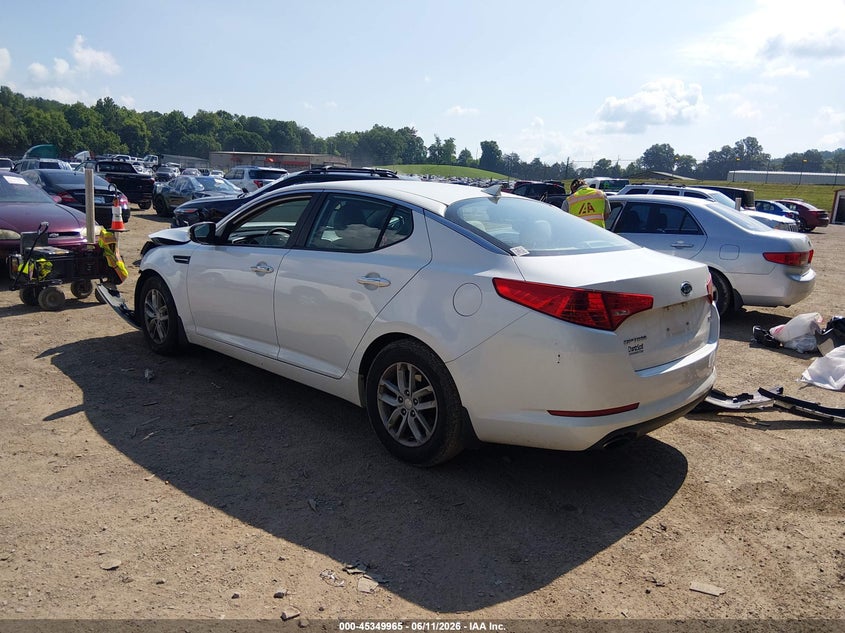 2012 Kia Optima VIN 5XXGM4A74CG047816 IAAI salvage auction — FRONT END, Salvage (Tennessee), sold $325 on 2026-07-15 (photo 3)