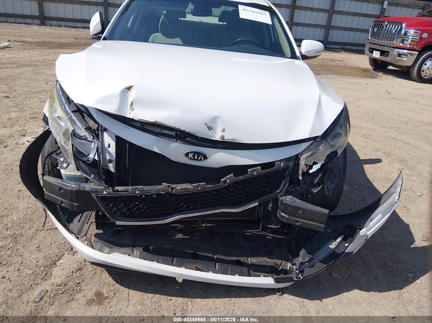 2012 Kia Optima VIN 5XXGM4A74CG047816 IAAI salvage auction — FRONT END, Salvage (Tennessee), sold $325 on 2026-07-15 (photo 6)