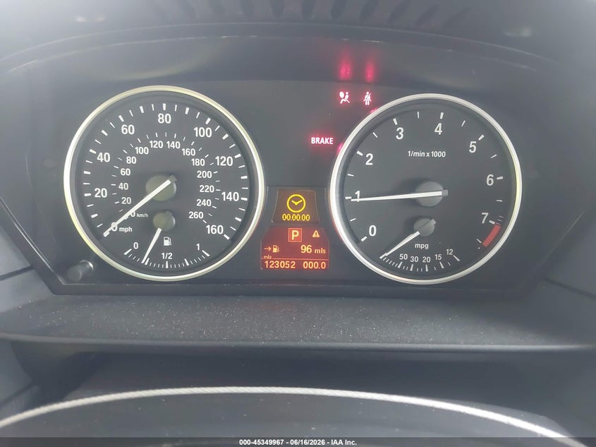 2008 BMW 5 series VIN WBANW13578CZ71568 IAAI salvage auction — SIDE, Original (Texas), sold $25 on 2026-07-31 (photo 7)